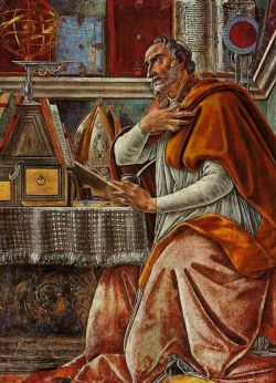 St Augustine by Botticelli