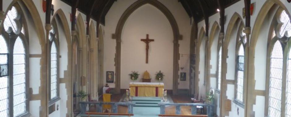 St Wulstan's, Little Malvern.  Photo credit: www.saint-wulstans.org.uk