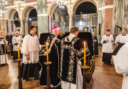 Bishop Michael Campbell OSA, Westminster Cathedral 2019.
