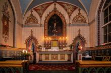 Sacred Heart Chapel, Broughton Hall. Credit: Latin Mass Leeds