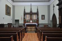 Recently restored Chapel of the Carmel. Picture credit: Carmelite Monastery of the Annunciation