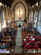 Requiem Mass in St Wulstan's, November 2018.